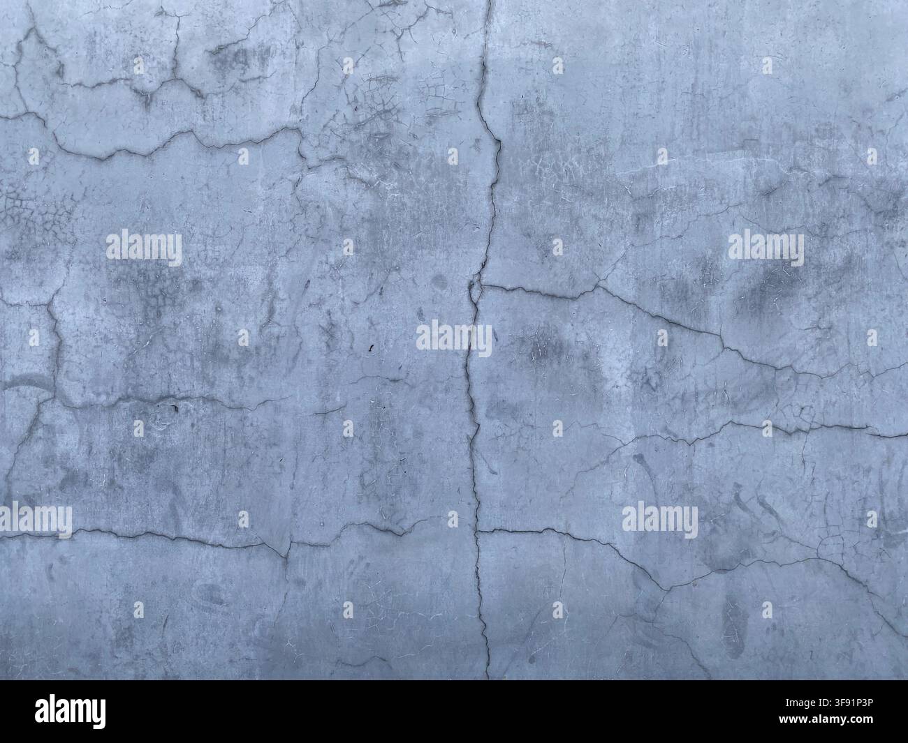 Cracked Concrete Wall Surface Background Texture Stock Photo