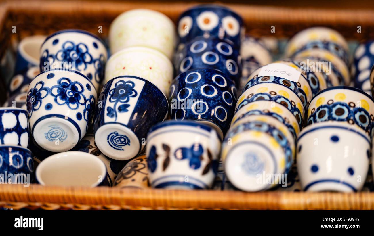 Bunzlau blue hi-res stock photography and images