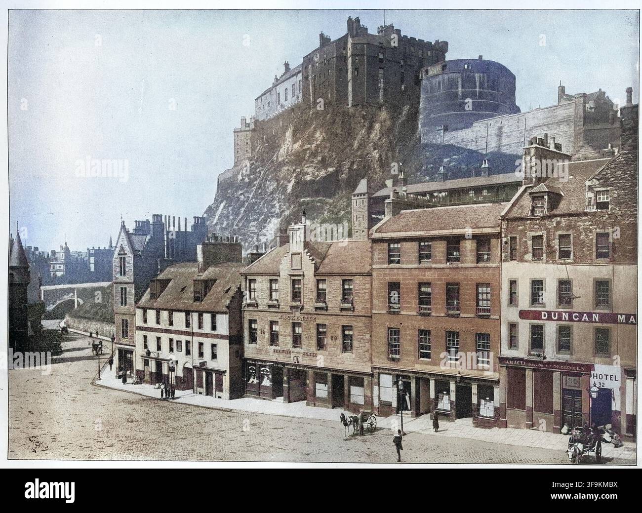 Vintage edinburgh hi-res stock photography and images - Alamy