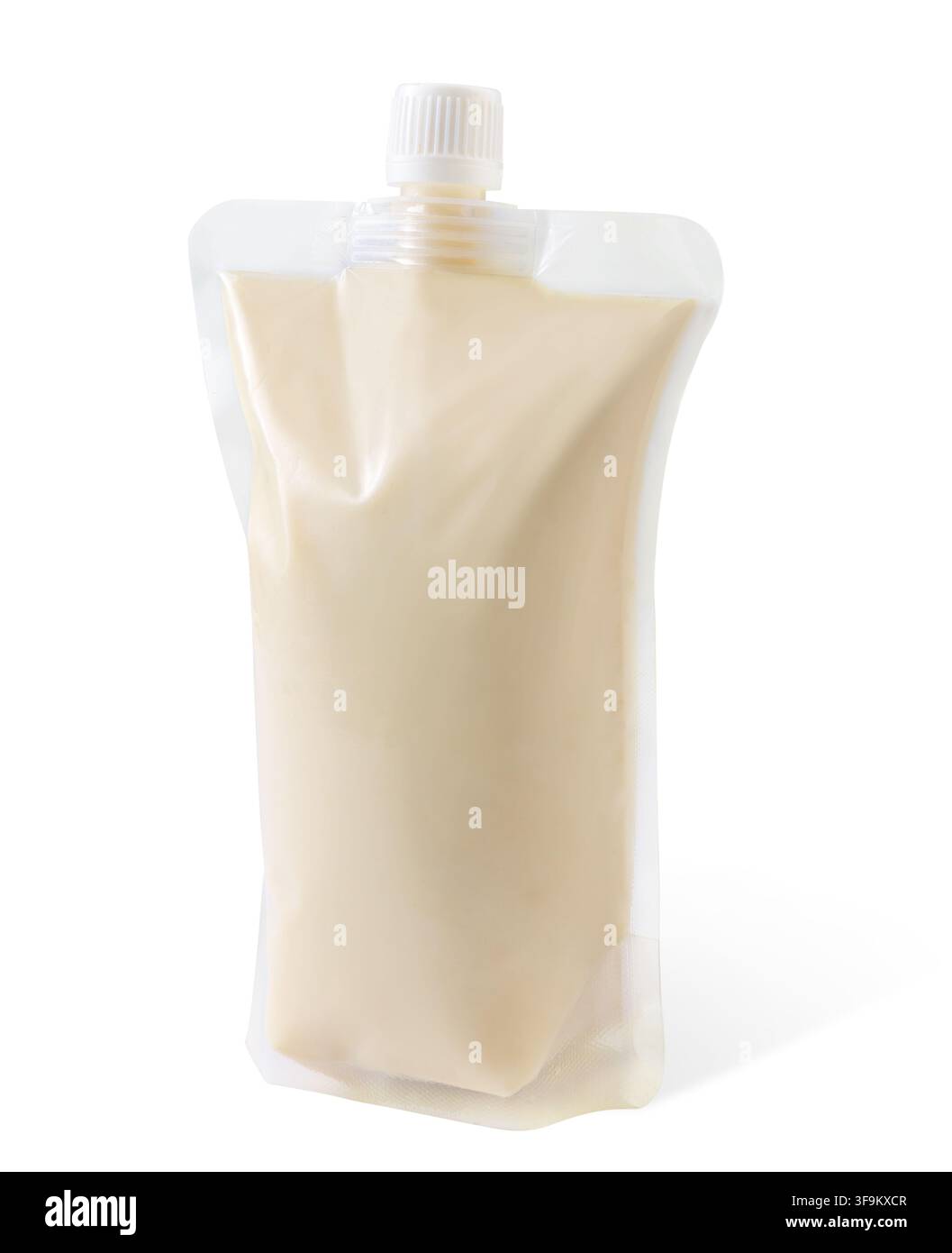Plastic Spout Pouch Packaging Mockup Stock Photo