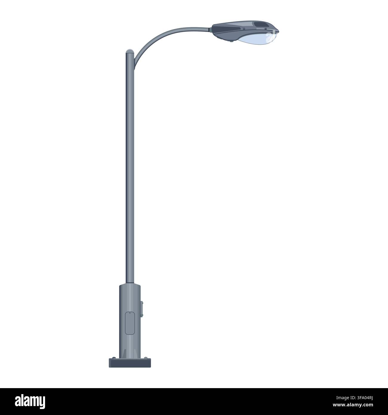 Realistic street light Stock Vector