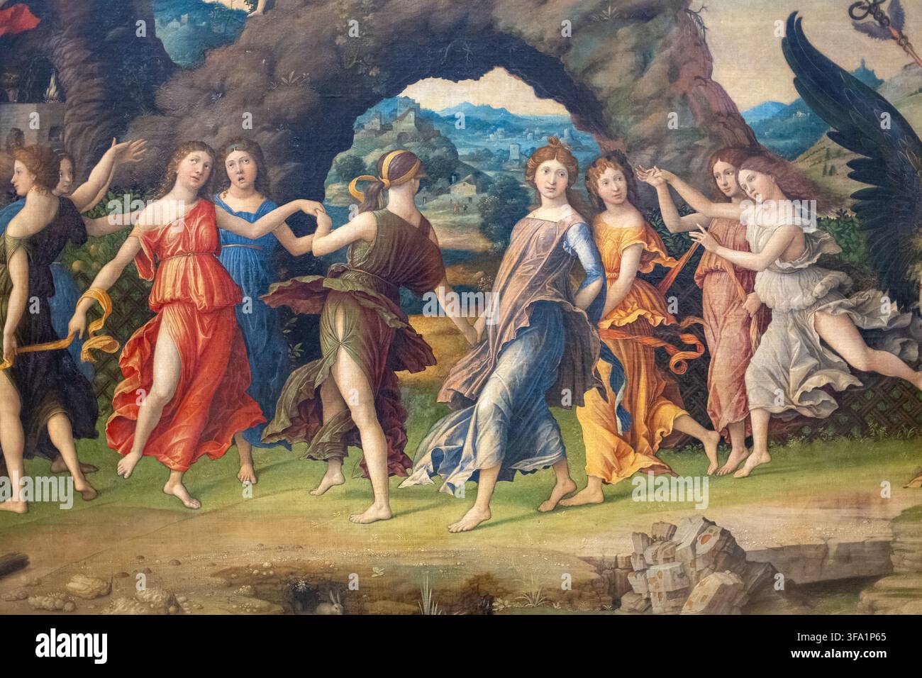 Venus and mars at the louvre hi-res stock photography and images