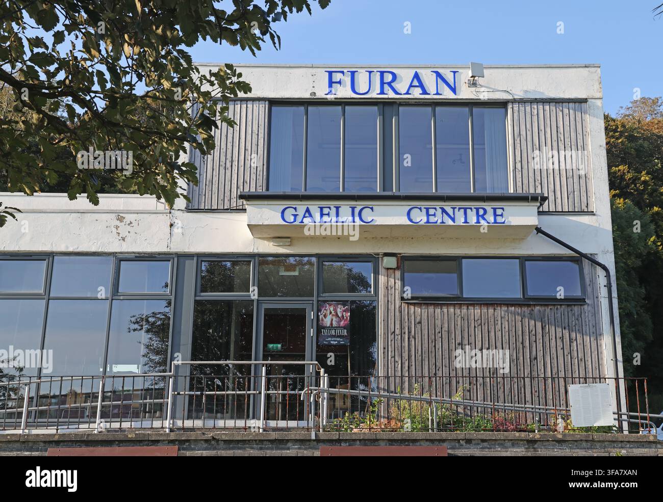 Furan Gaelic Centre in Oban. Stock Photo