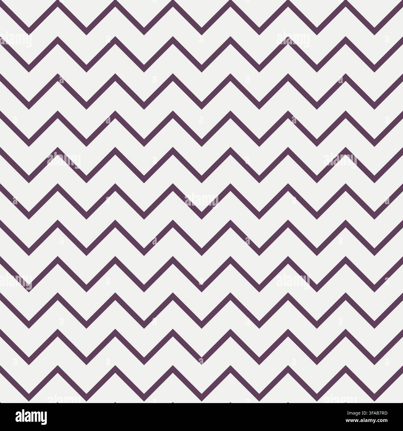 Modern Purple Chevron Zigzag Lines Stock Vector