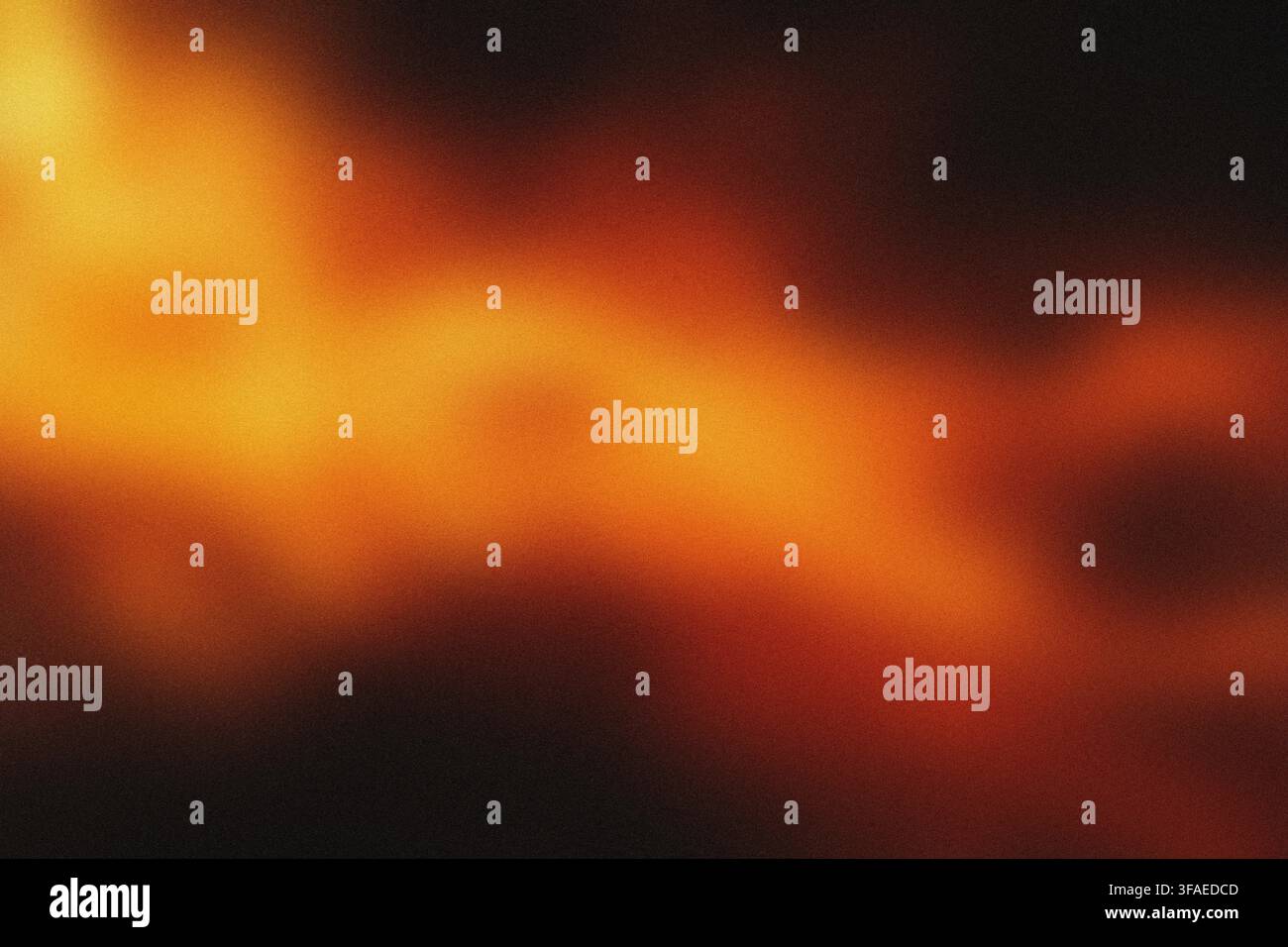 Golden Grainy Gradient Futuristic Texture Background Stock Photo