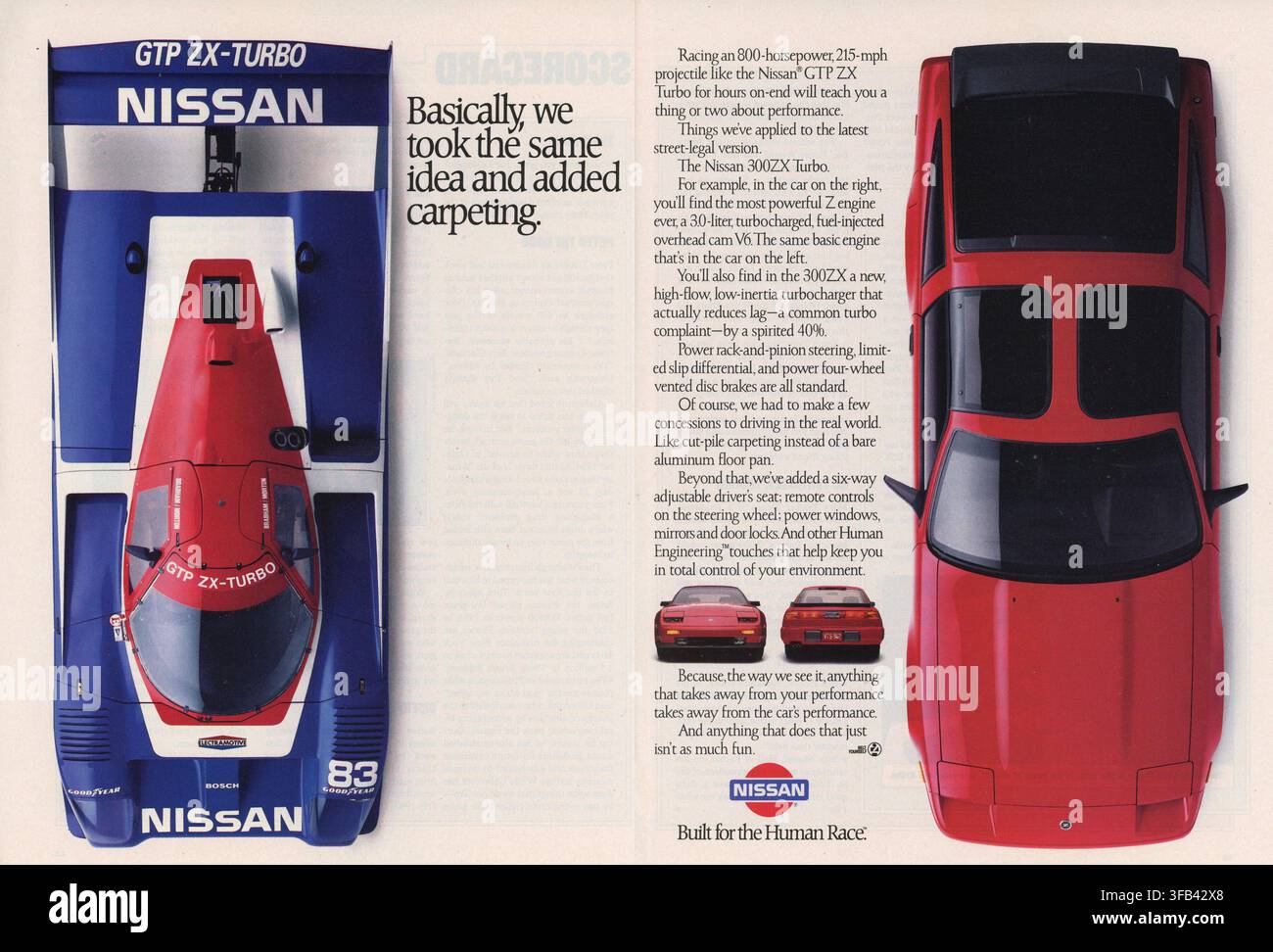 Nissan gtp zx turbo hi-res stock photography and images - Alamy