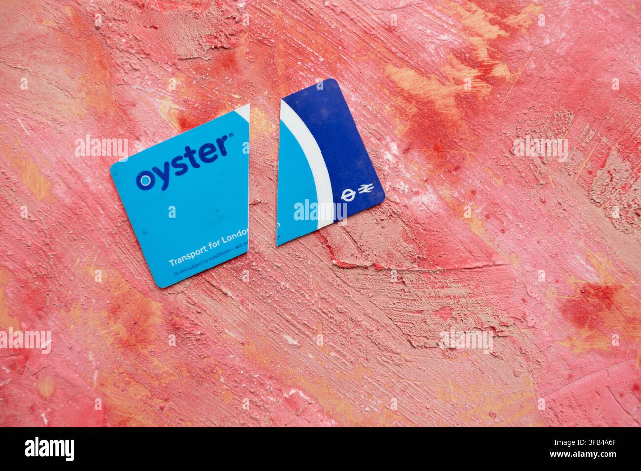 A Transport for London prepaid contactless Oyster card is essential for getting about in the UK's capital especially as the buses don't accept cash. Stock Photo
