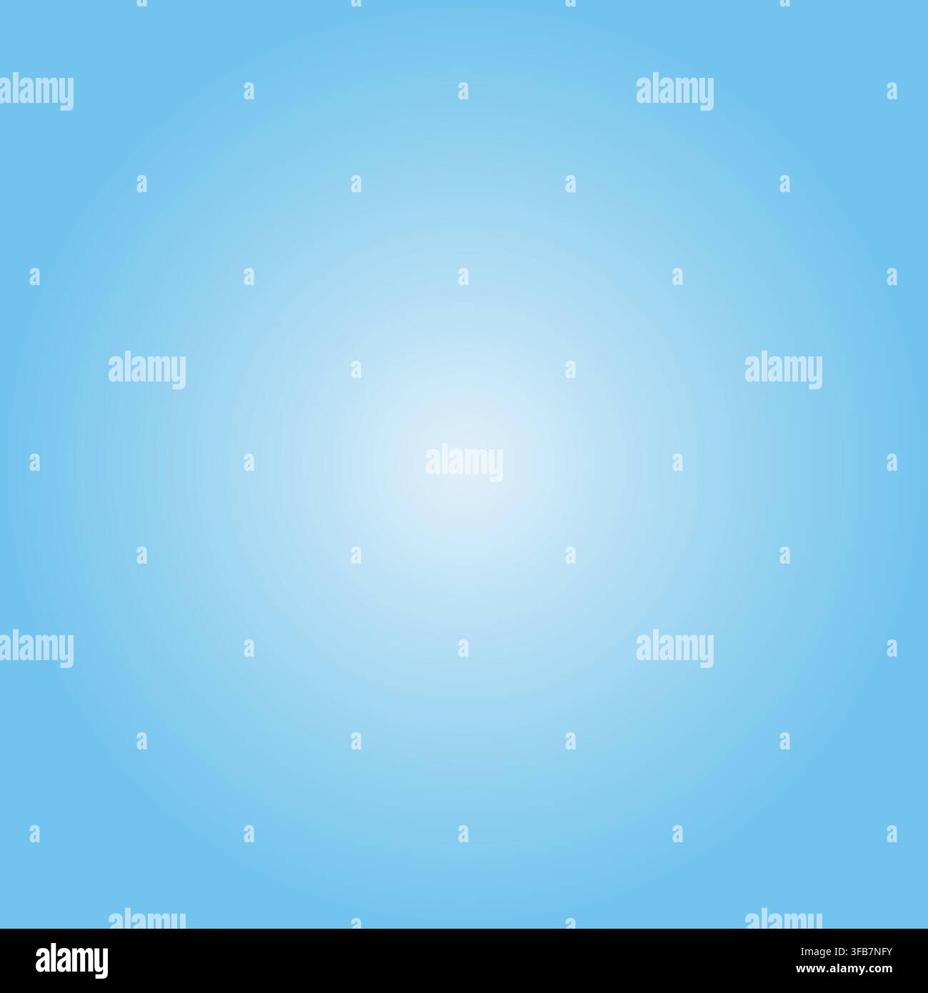 Blue Radial Gradient Background Stock Vector