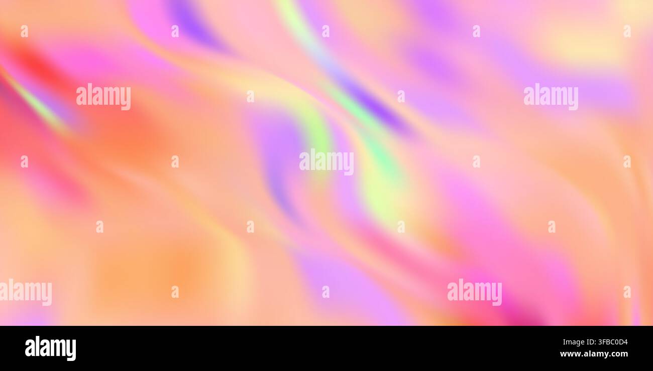 Abstract blurred peach and pink gradient background with soft orange grain texture. Stock Vector