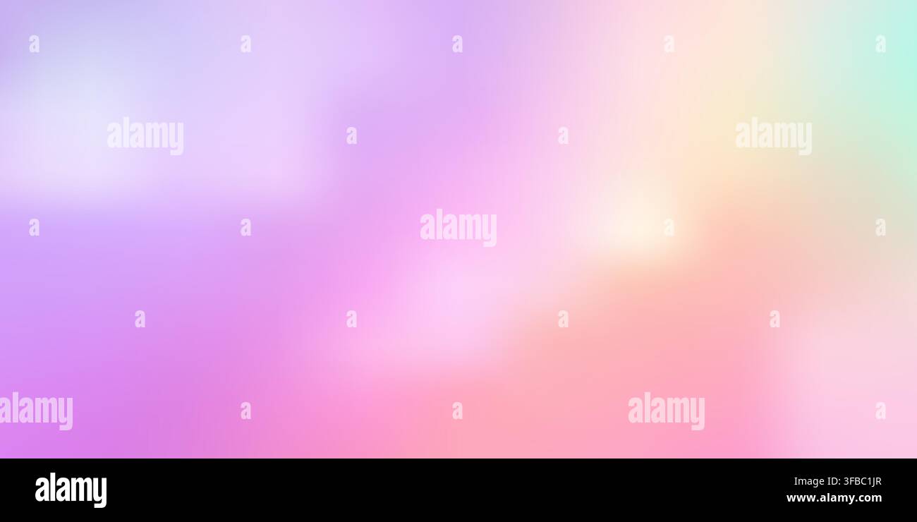 Abstract blurred peach and pink gradient background with soft orange grain texture. Stock Vector