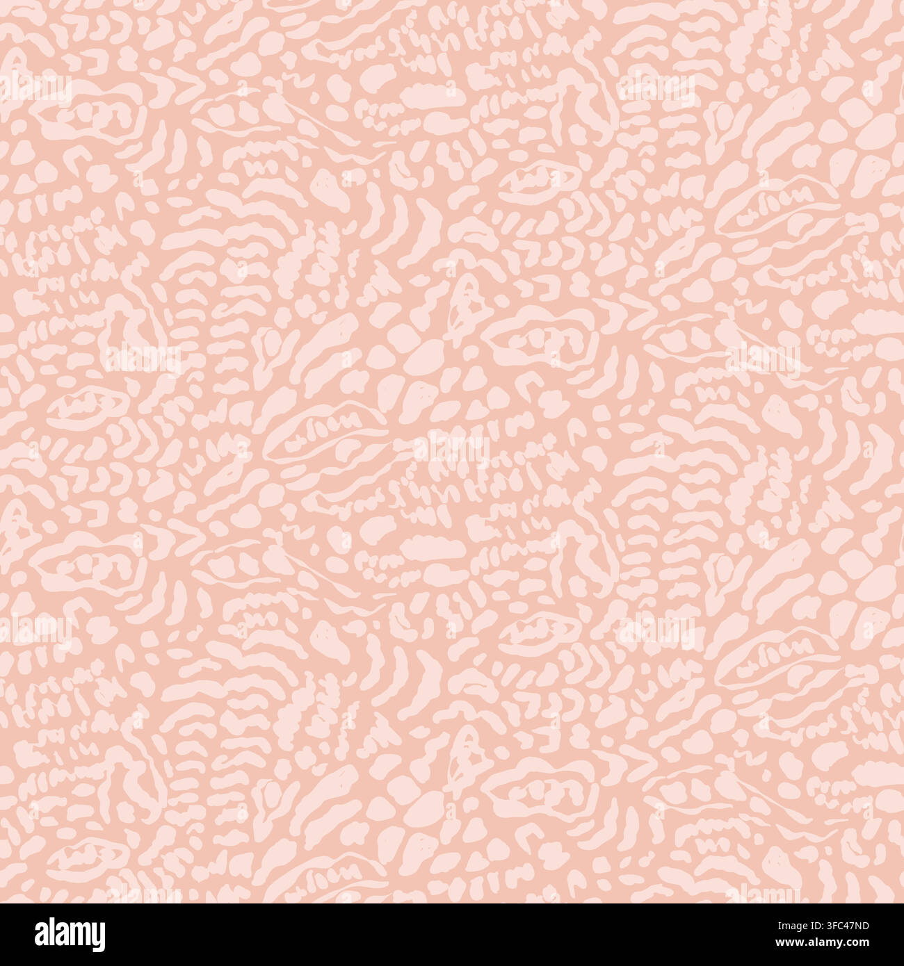 Peach shell skin dense abstract seamless pattern Stock Vector