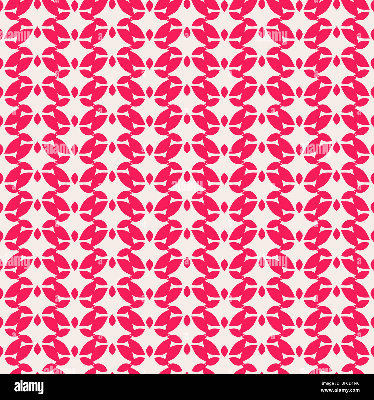Bold Red Abstract Leaf Texture Stock Vector