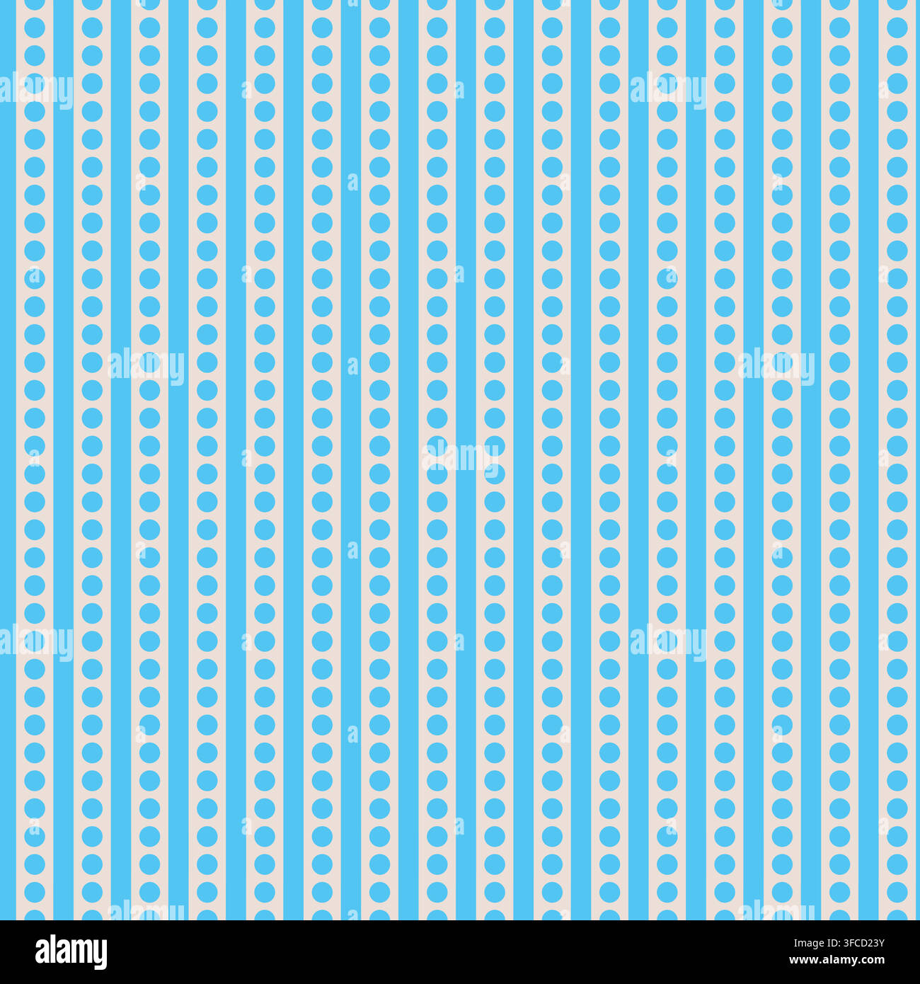 Light Blue Dotted Stripe Graphic Stock Vector