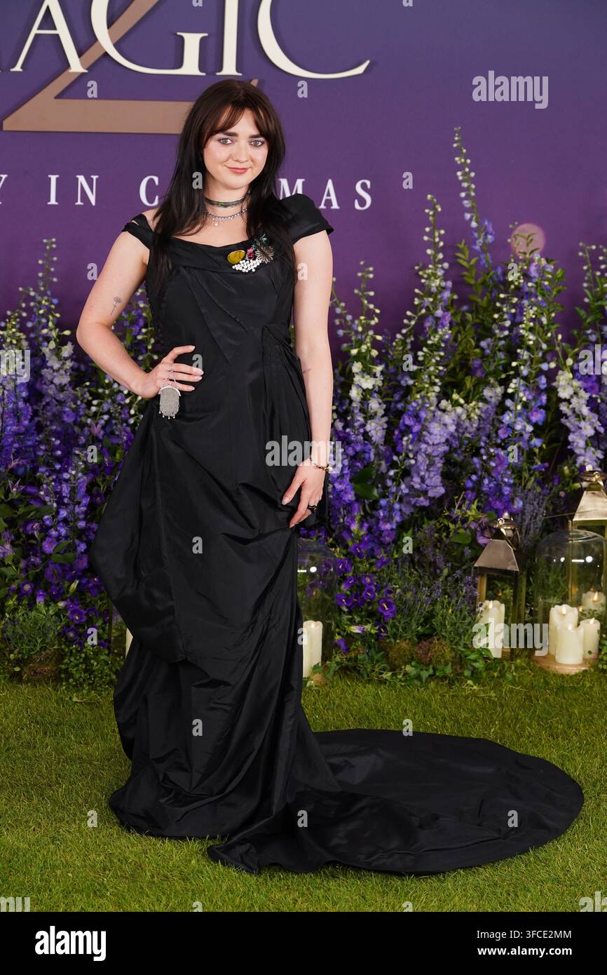 Maisie Williams during a photocall for Practical Magic 2 at Claridge's ...