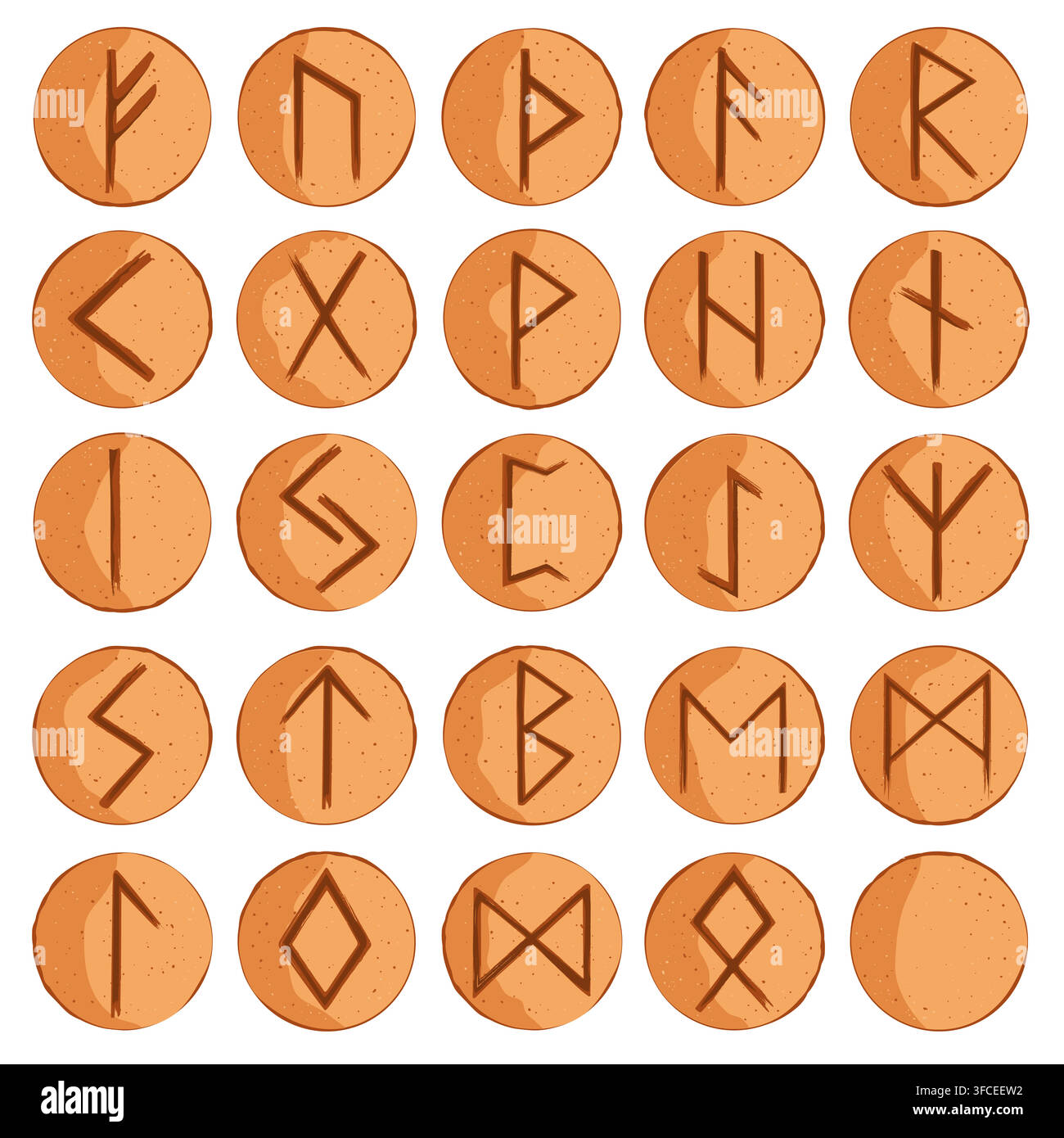 Rune set Stock Vector Images - Page 2 - Alamy