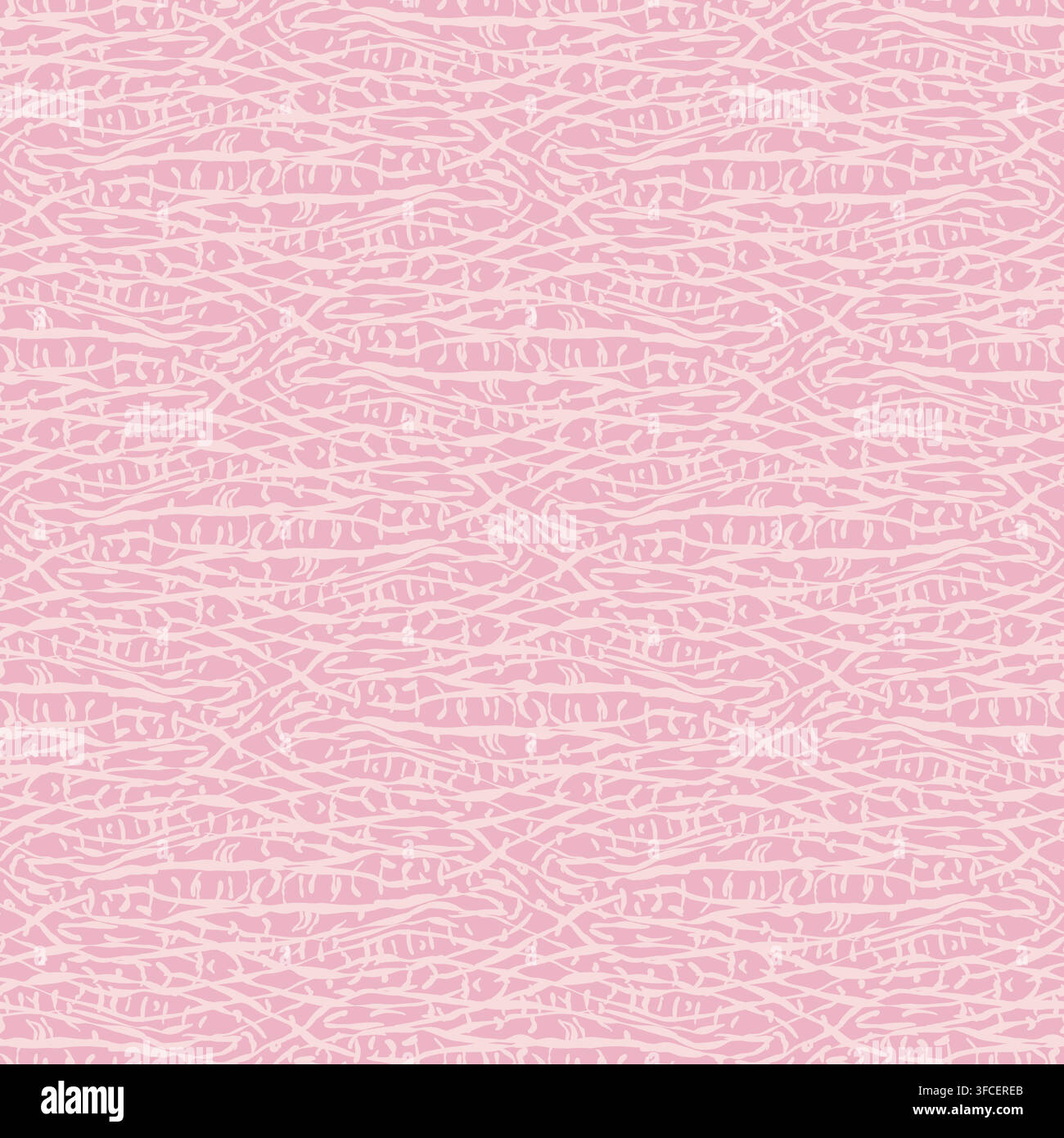 Wavy lines seamless pink abstract vector pattern Stock Vector