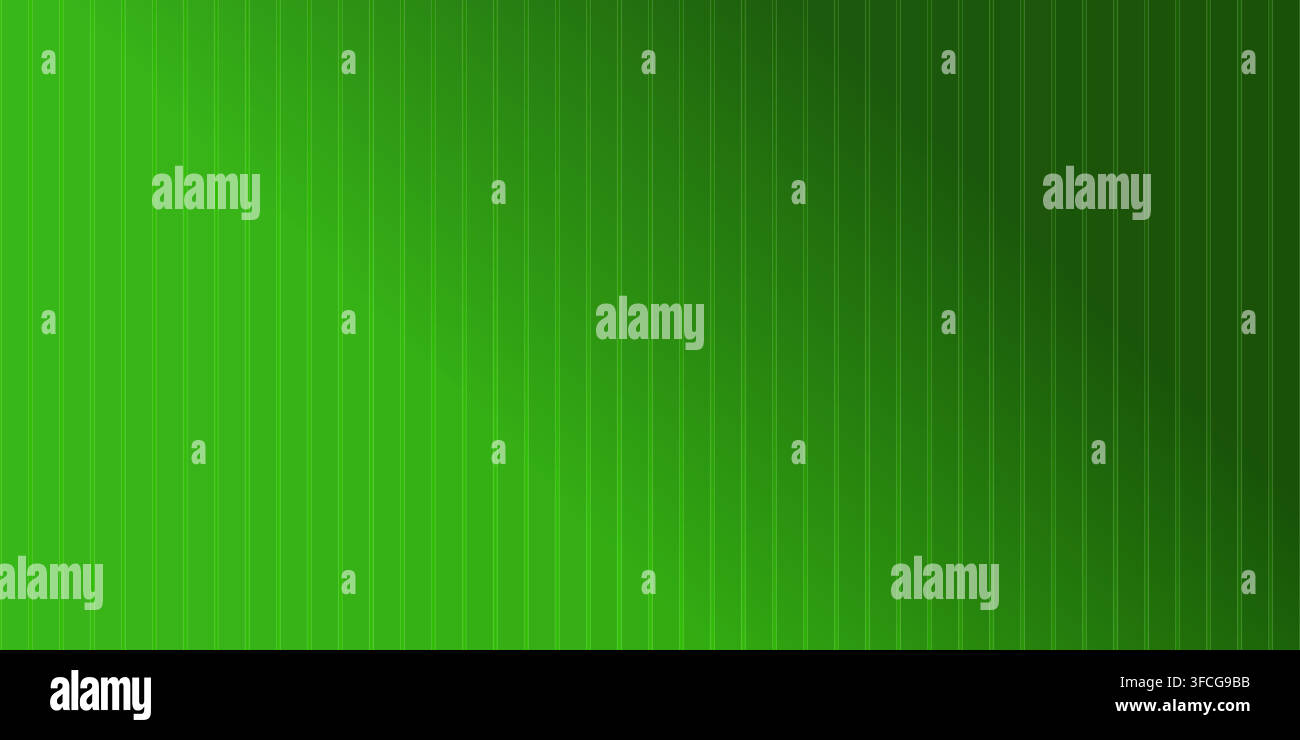 Green Gradient Background with Vertical Lines Pattern Stock Vector