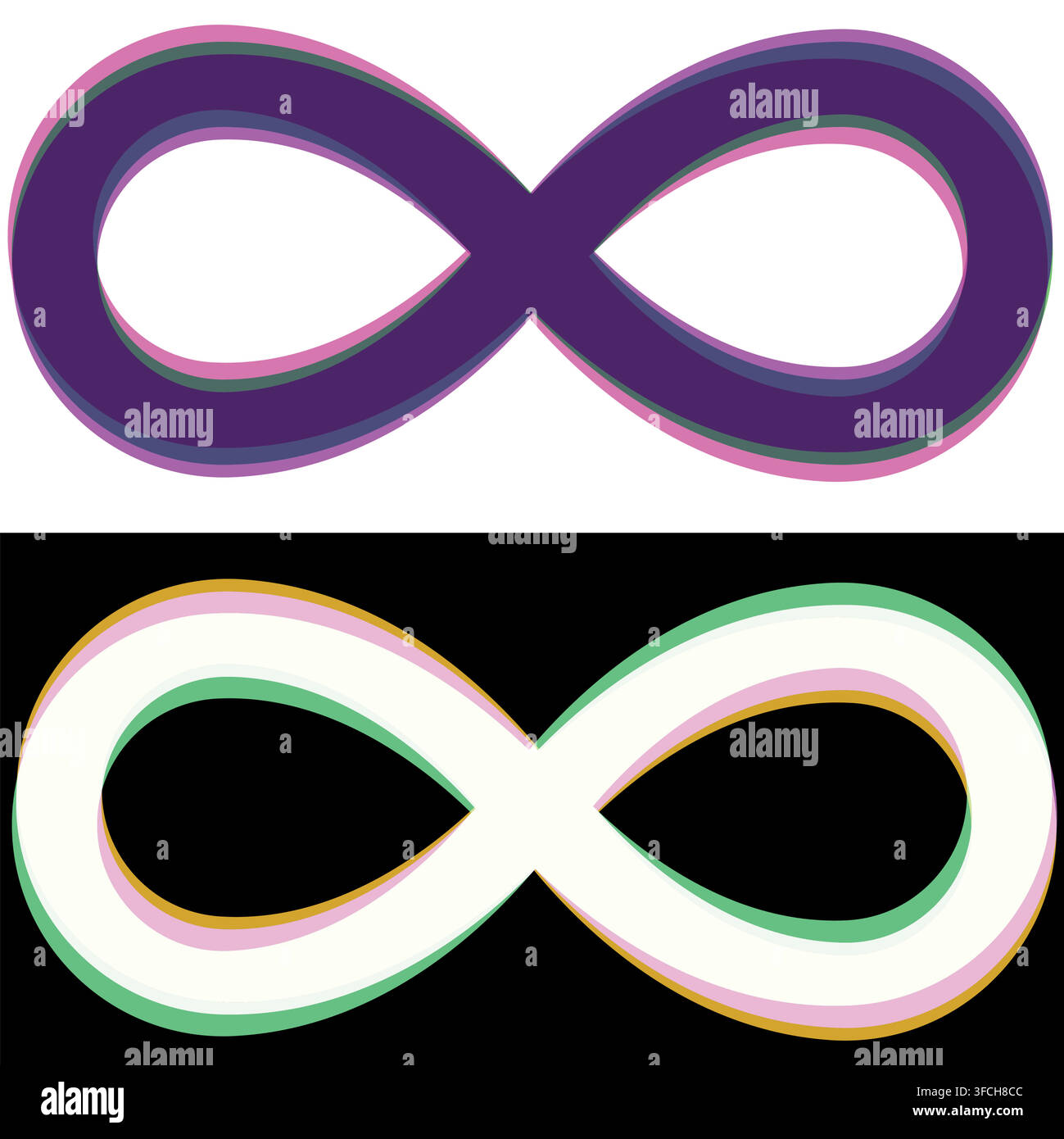 Looping Icon For Financial Website, apps, and other e-commerce Stock Vector