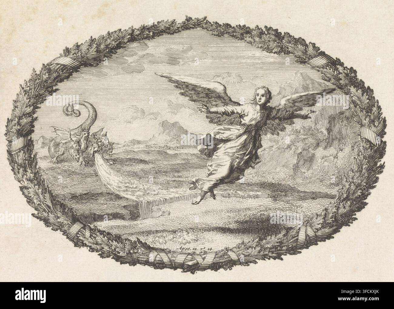 Revelation 12 woman dragon hi-res stock photography and images - Alamy