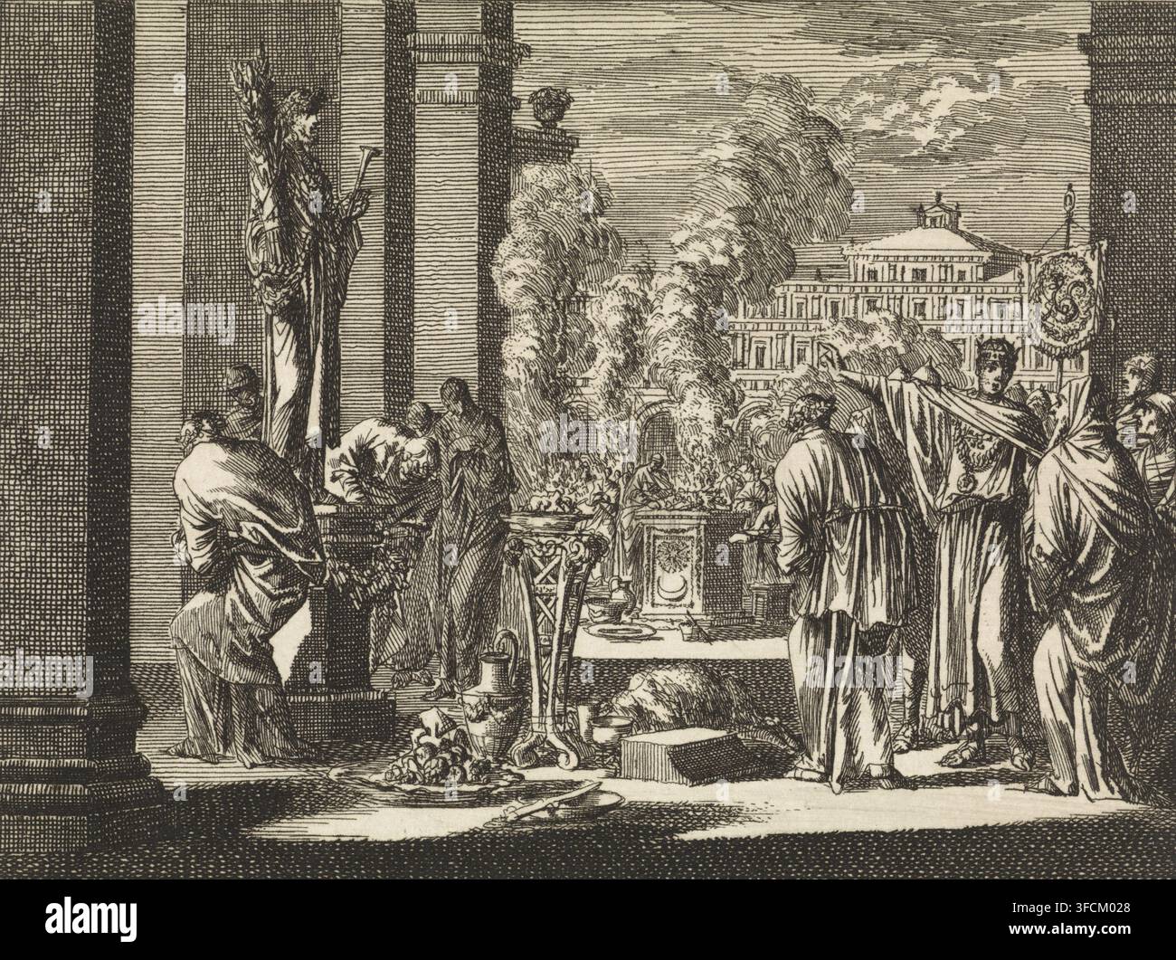 King manasseh worships hi-res stock photography and images - Alamy