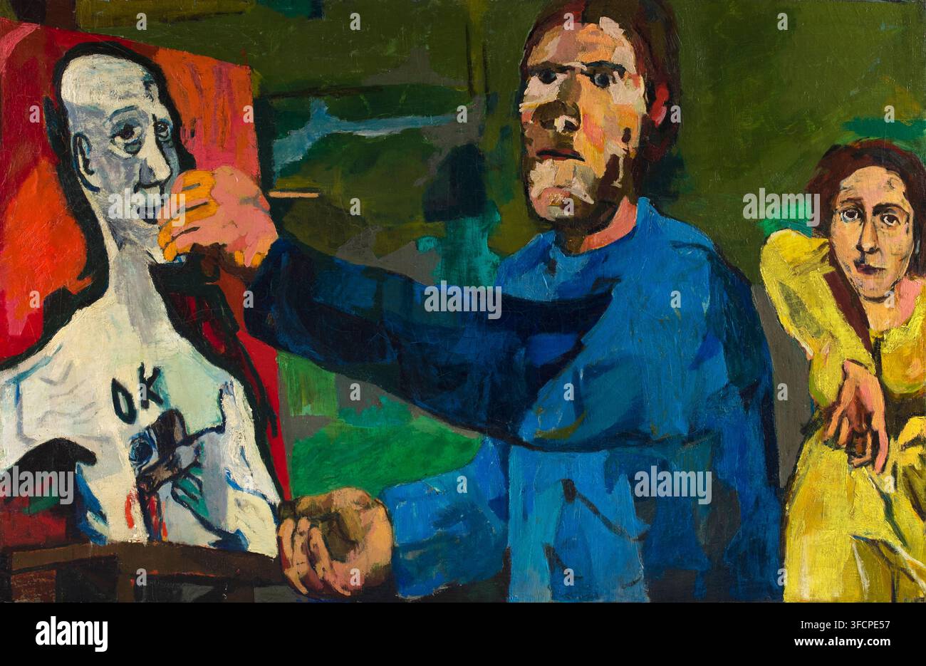 Oskar kokoschka painting hi-res stock photography and images - Alamy