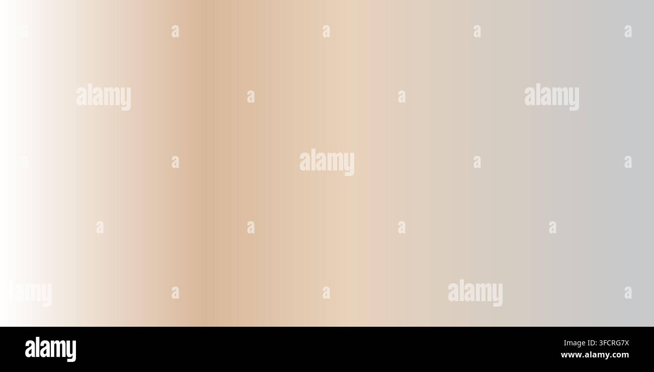 Abstract beige gradient background with soft lighting effect Stock Vector