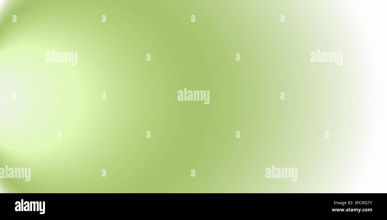 Abstract soft green and white gradient background Stock Vector