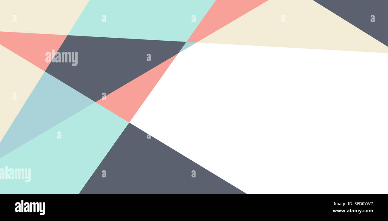 Geometric Colorful Abstract Background Vector Stock Vector