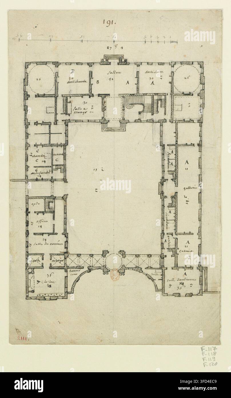Rectangular Boundary Layout Large rectangular building layout hi-res stock photography and images ...