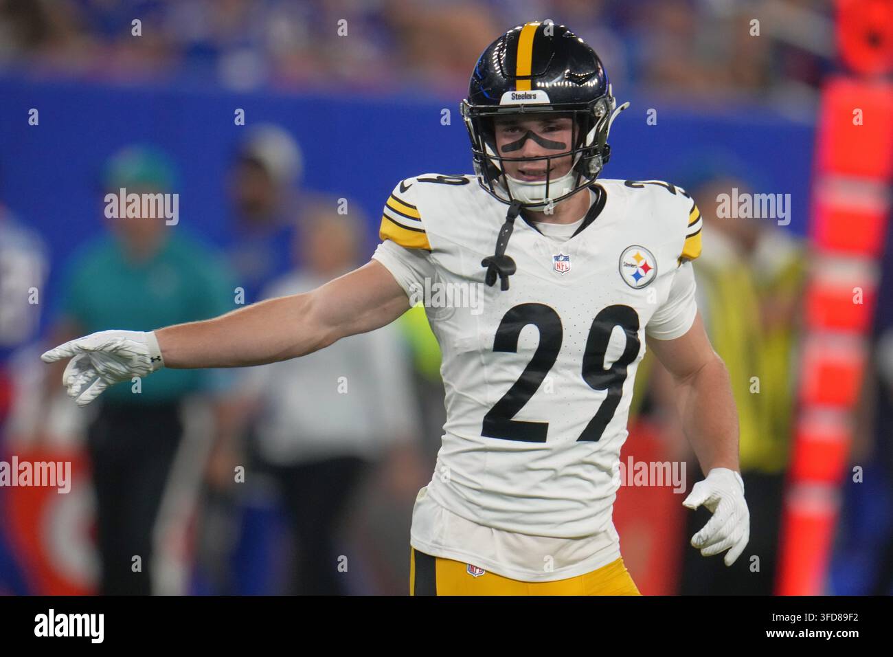 Pittsburgh Steelers Eli Heidenreich Plays In An NFL Exhibition Football pittsburgh-steelers-eli-heidenreich-plays-in-an-nfl-exhibition-football