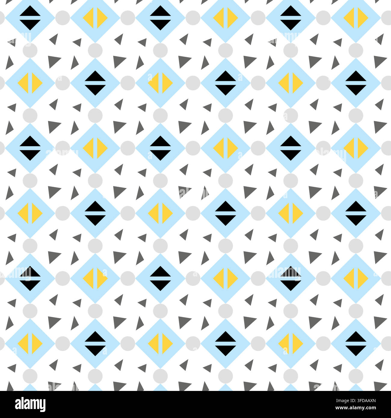 Ditsy diamonds, abstract geometric background with small shapes, seamless vector pattern, perfect background design Stock Vector
