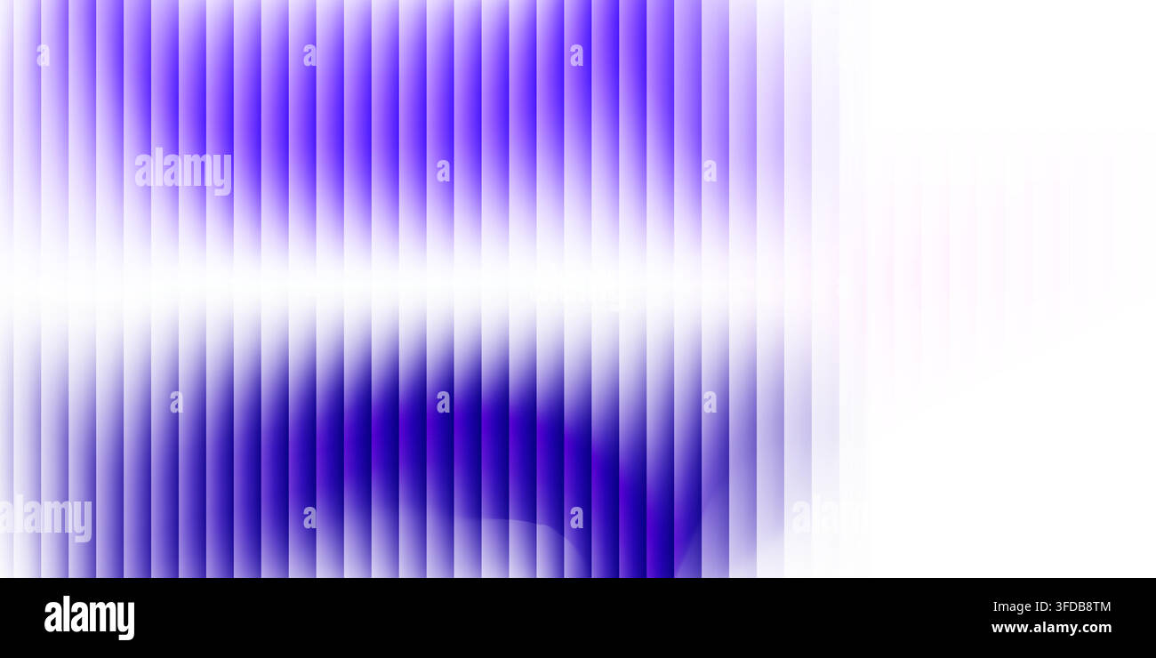 Abstract background featuring vertical purple stripes with a soft gradient light effect, creating a modern and dynamic visual pattern. Stock Vector