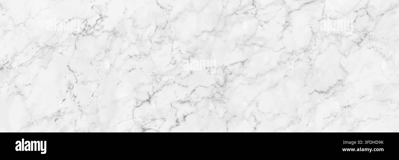 horizontal luxury white marble texture background,vector illustration. Stock Vector