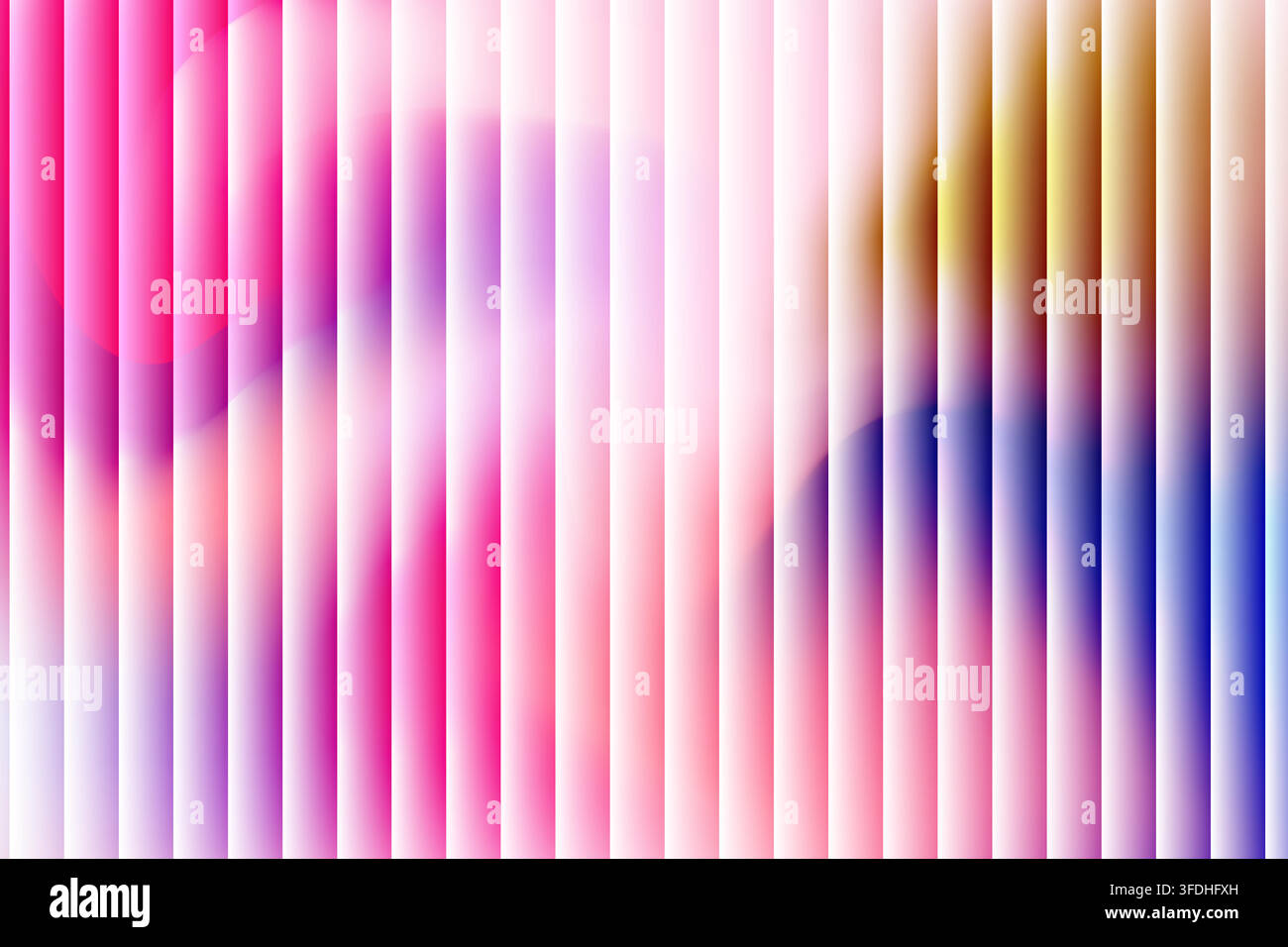 Abstract background with vertical stripes and soft gradient colors Stock Vector