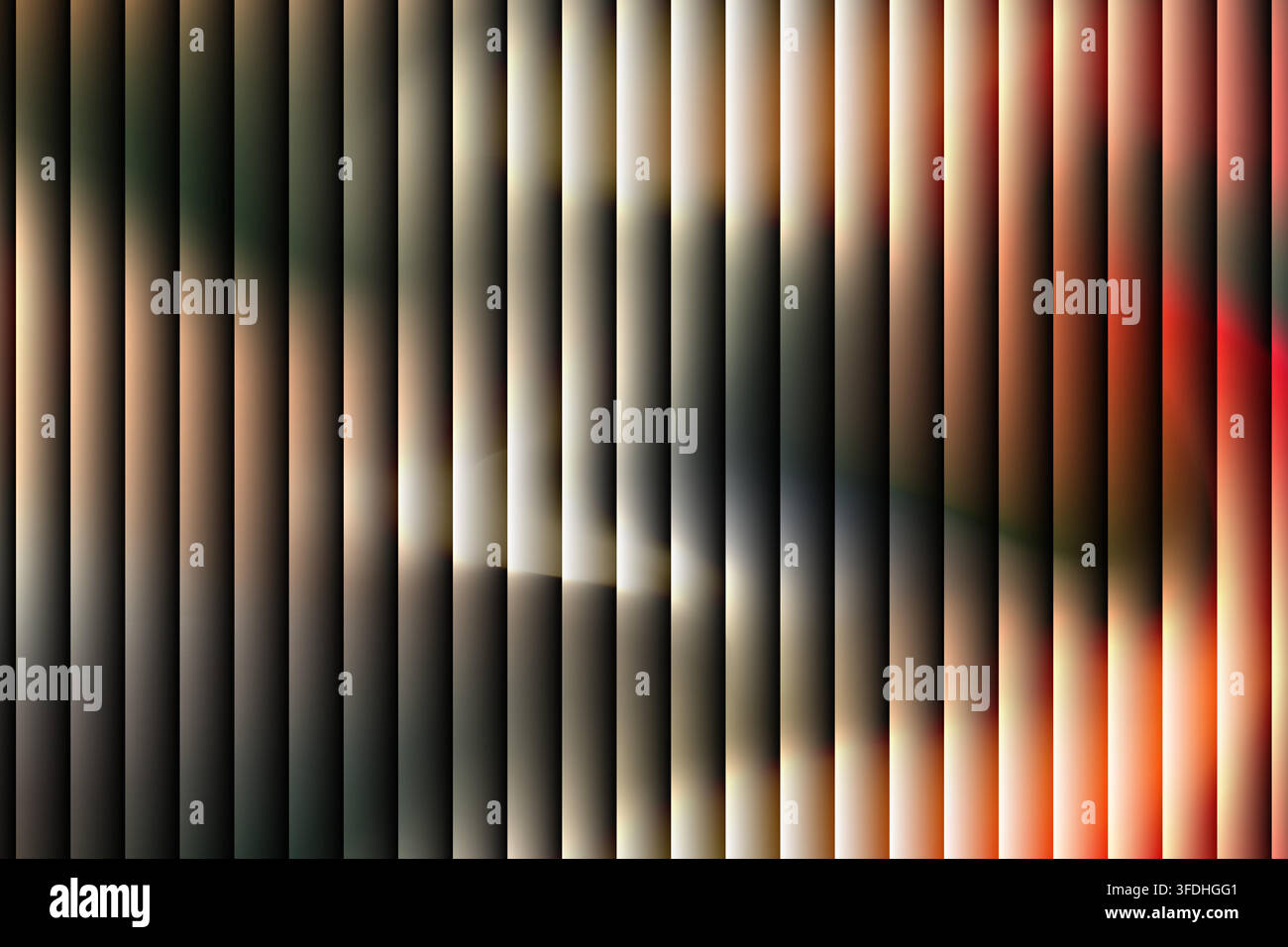Abstract background featuring vertical stripes with a soft gradient light effect, creating a modern and dynamic texture for digital design projects. Stock Vector