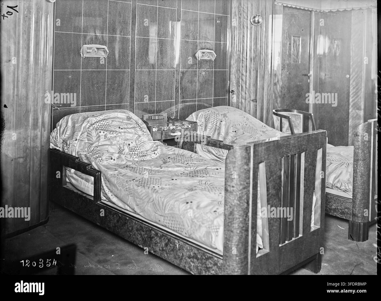 - python web app sqlite tutorial Images High Quality... A luxurious bedroom on board the Ile-de-France ocean liner, showing two ...
