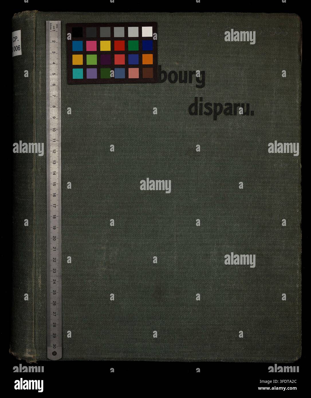 a-book-cover-with-the-title-bourg-disparu-and-a-color-calibration