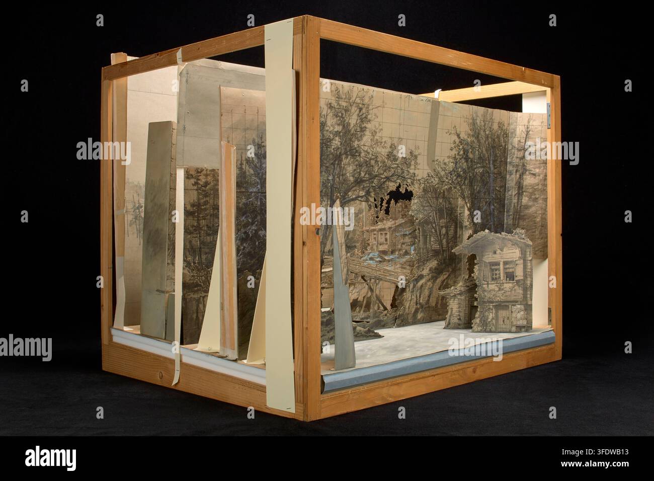 - python web app sqlite tutorial Images High Quality... A three-dimensional wooden box structure with transparent panels ...