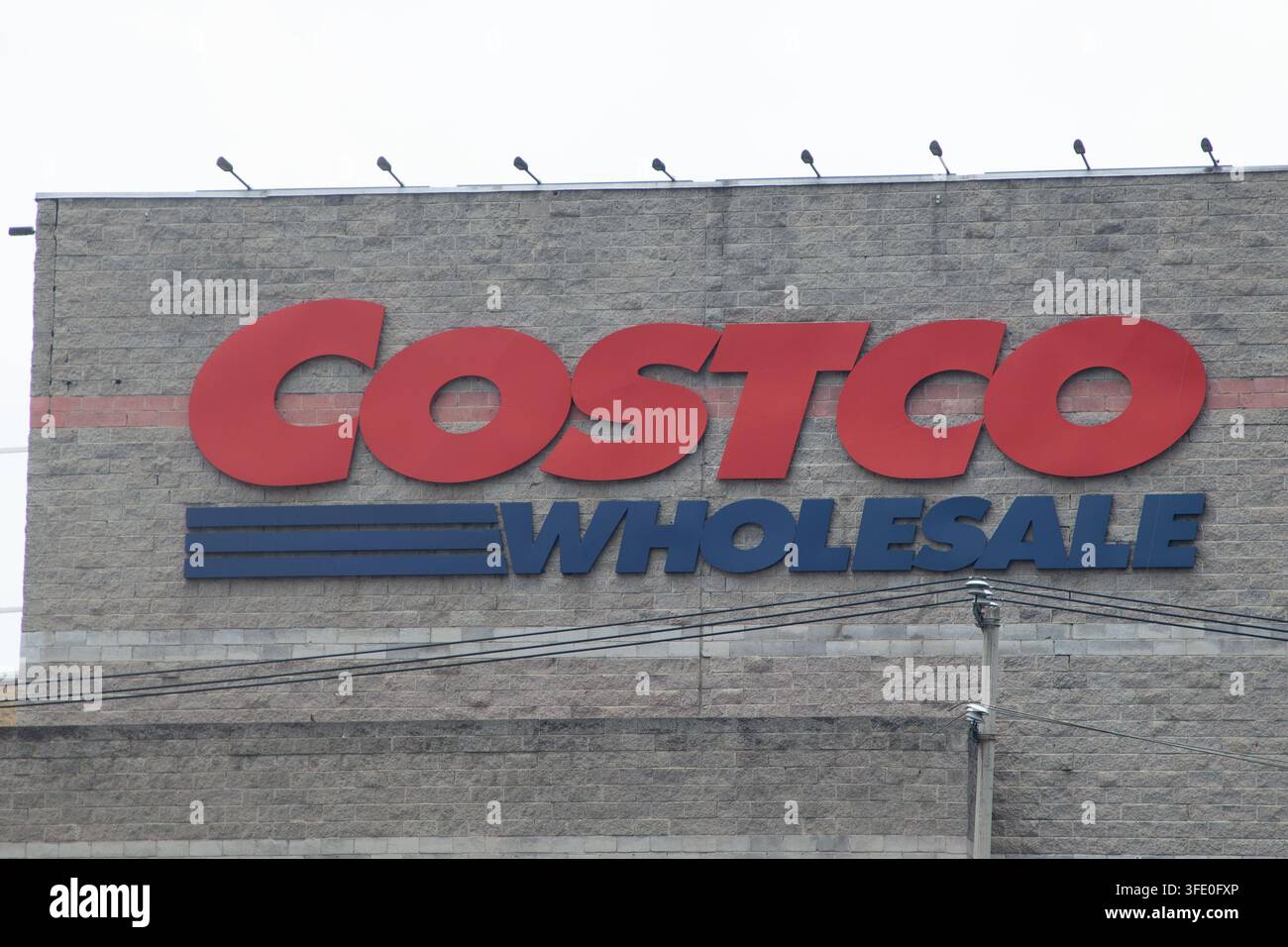 Costco store in Mexico City Stock Photo