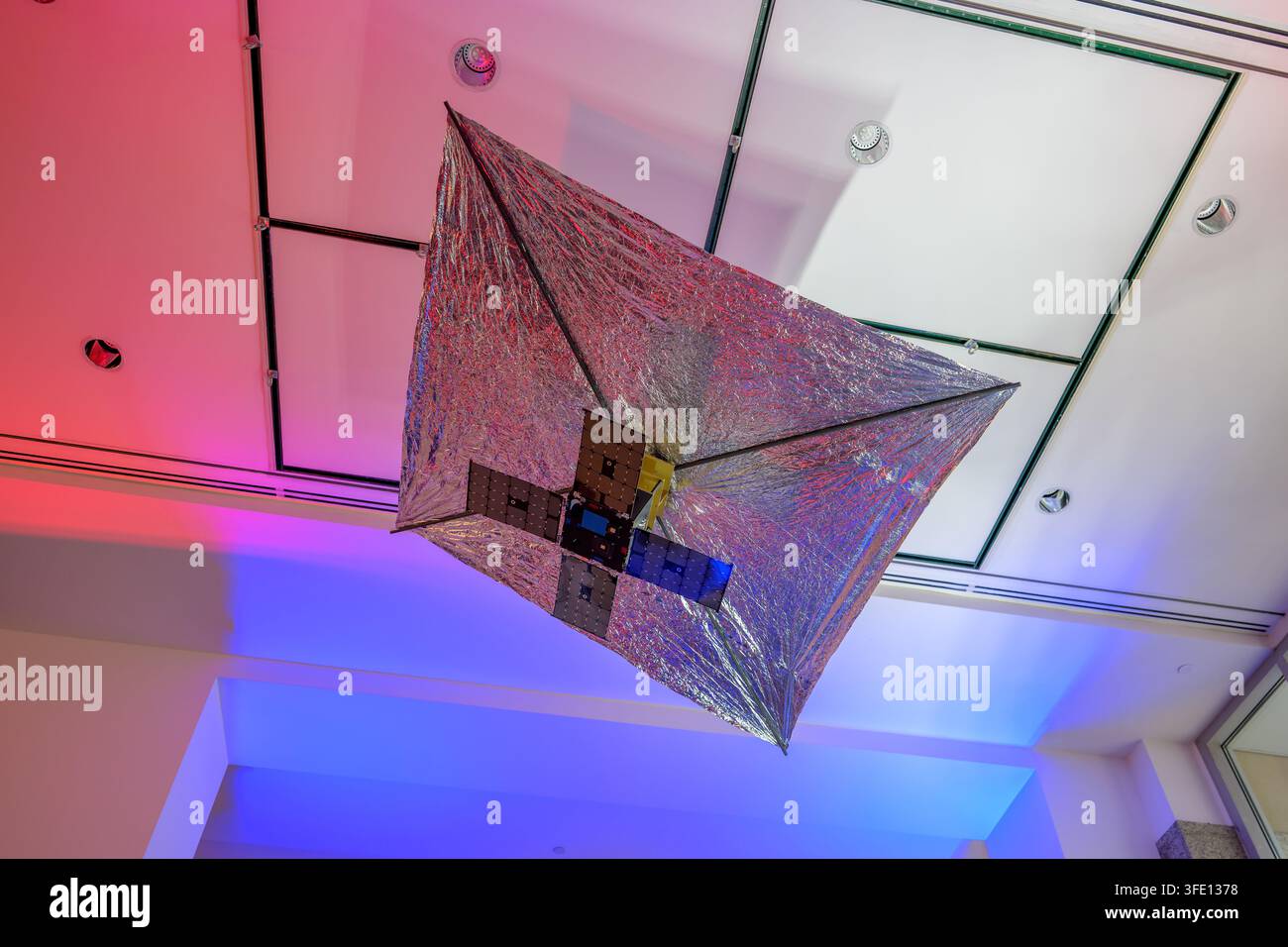 Solar sail spacecraft propulsion system hi-res stock photography and ...