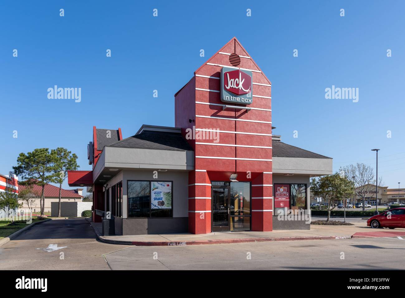 Jack in the box sign hi-res stock photography and images - Alamy