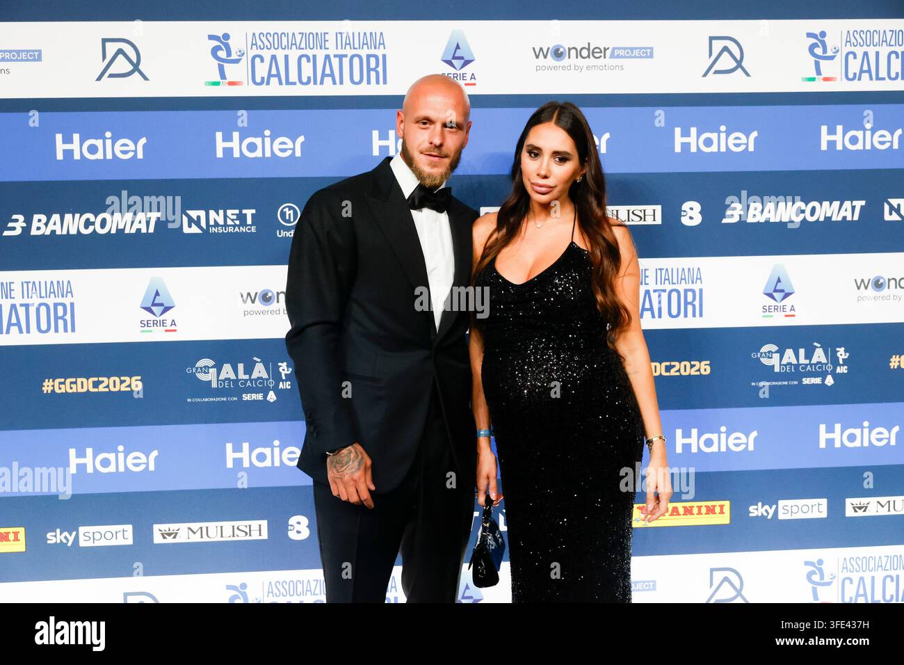 Federico Dimarco Giulia Mazzocato Attends The Gran Gala Del Calcio federico-dimarco-giulia-mazzocato-attends-the-gran-gala-del-calcio