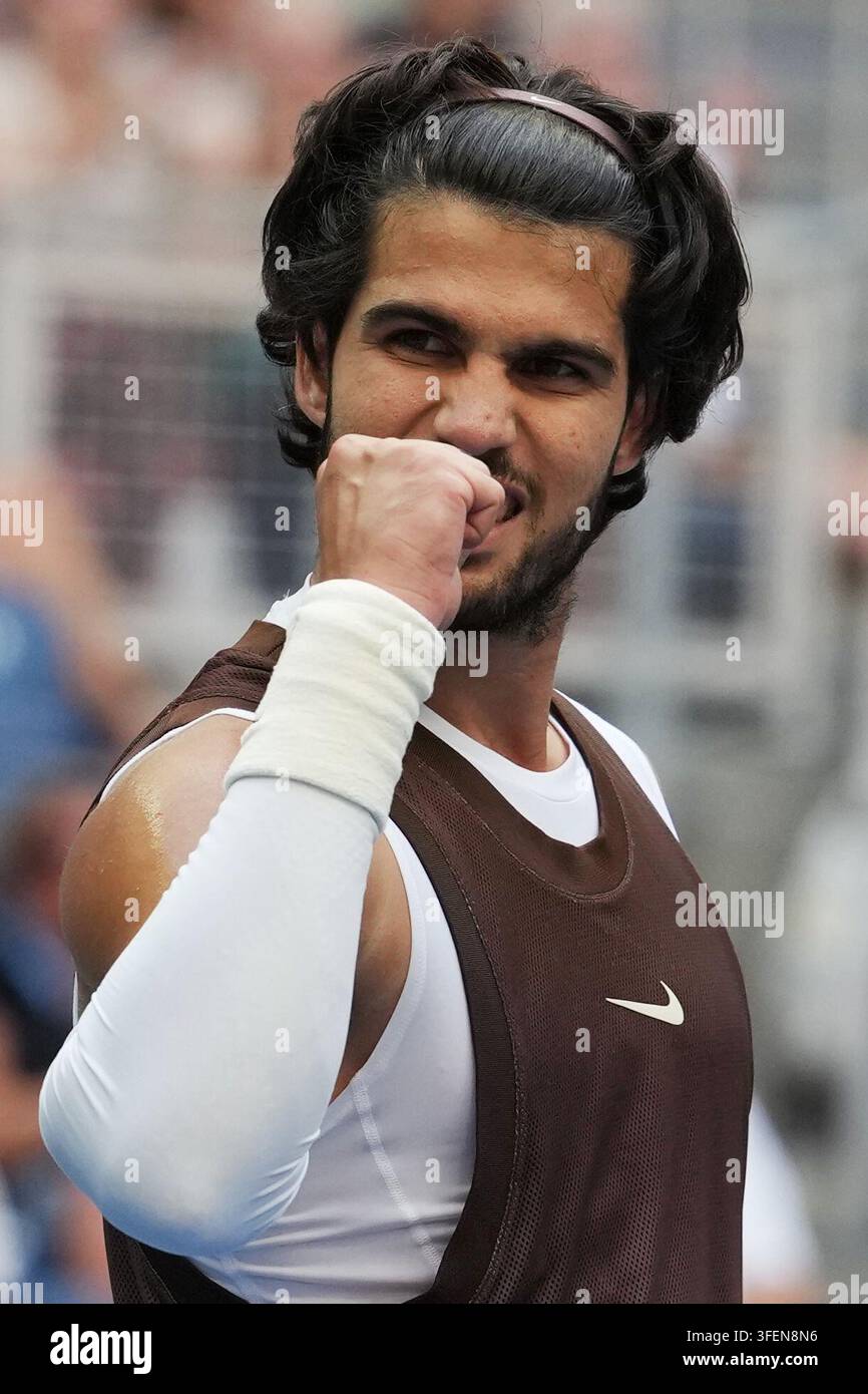 carlos-alcaraz-of-spain-reacts-after-he-won-his-match-against-wu