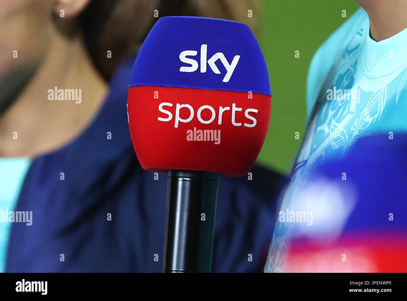 LONDON ENGLAND SEPTEMBER 4 Detailed View Of The SkySports Branded london-england-september-4-detailed-view-of-the-skysports-branded