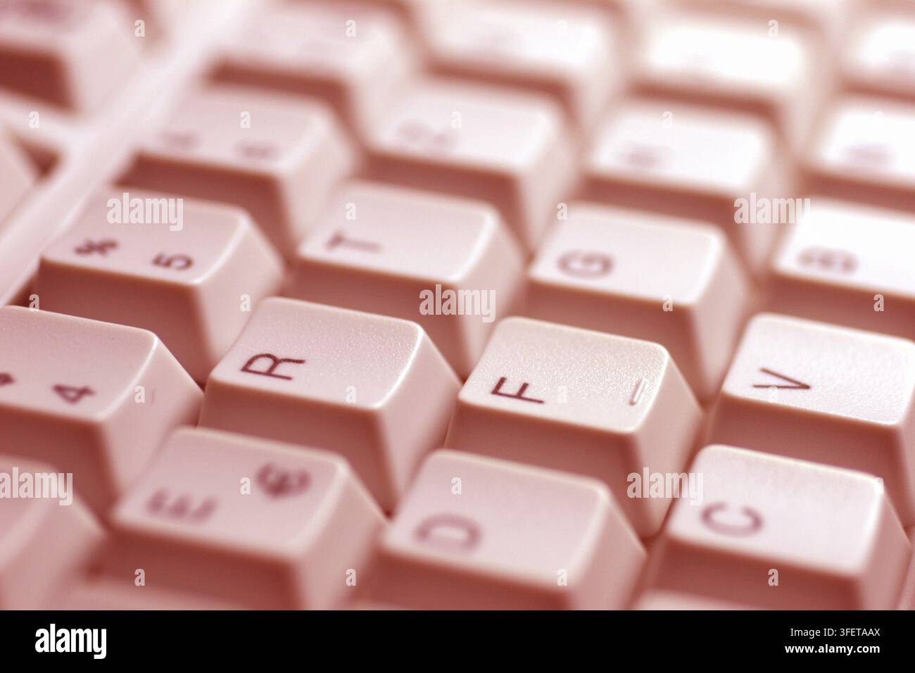 Computer keyboard, PC, computer, laptop, Vienna, Austria Stock Photo