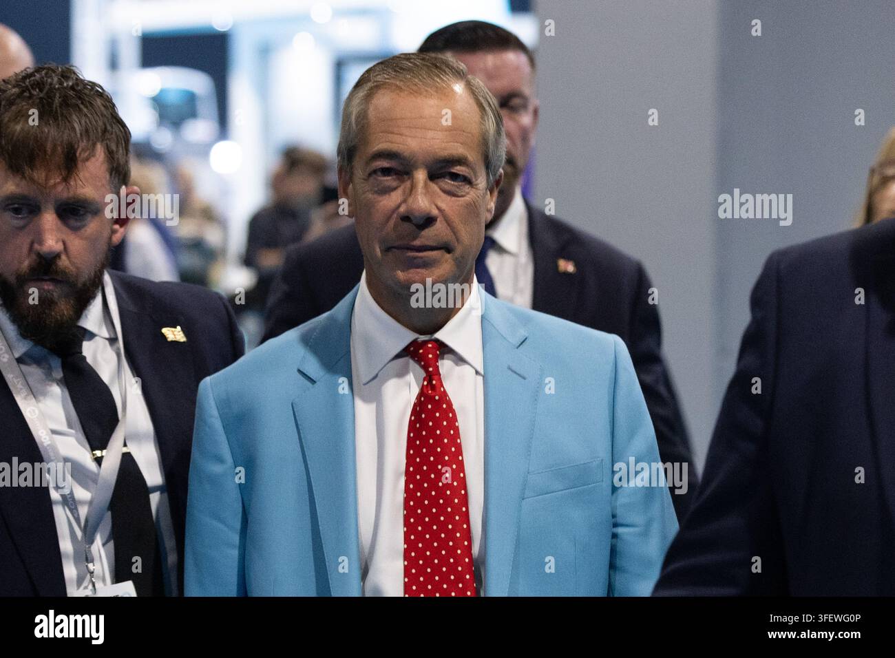 Nigel Farage Walks Through The Crowd During The Reform UK Conference nigel-farage-walks-through-the-crowd-during-the-reform-uk-conference