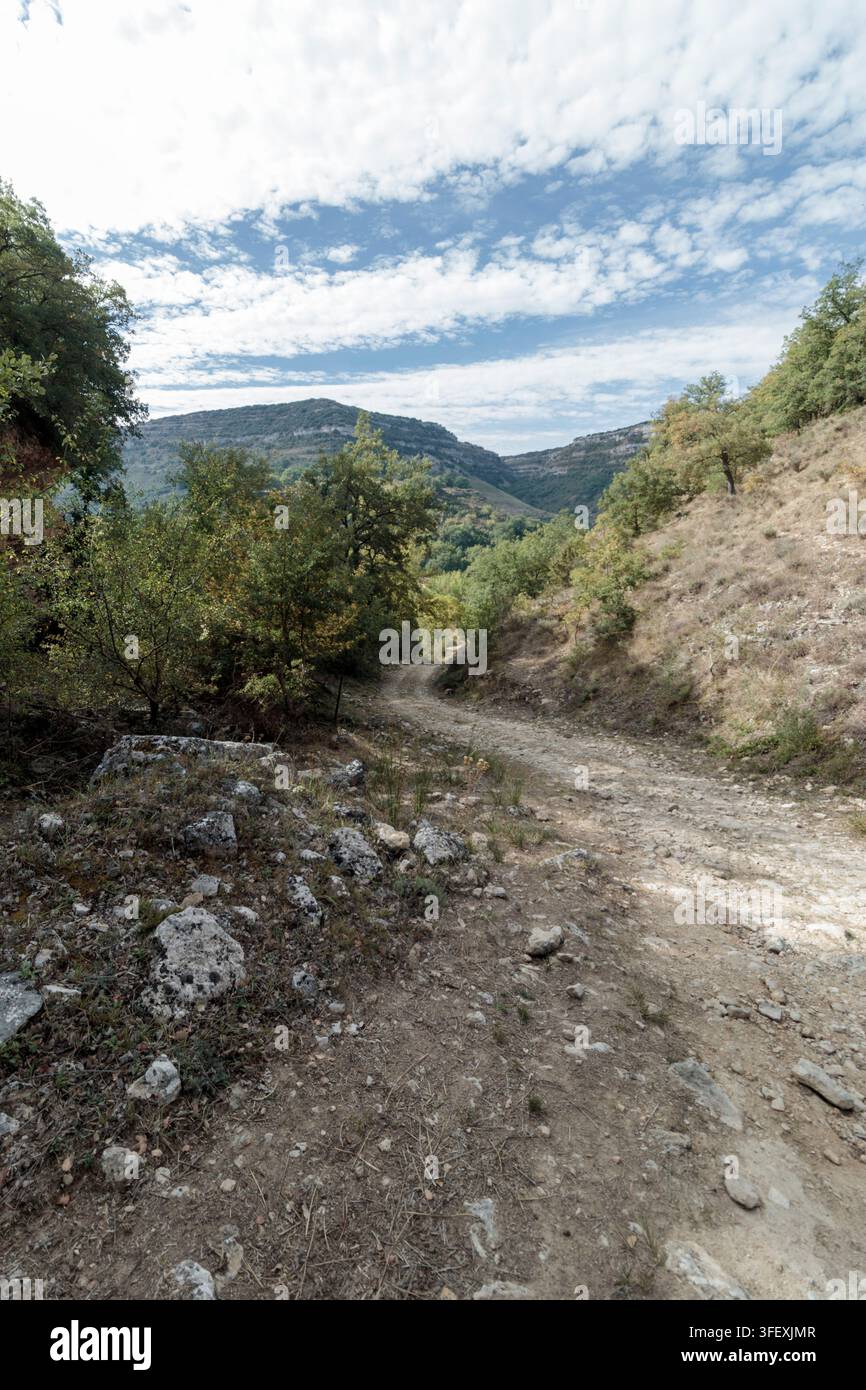Valley trail winding through hi-res stock photography and images - Alamy
