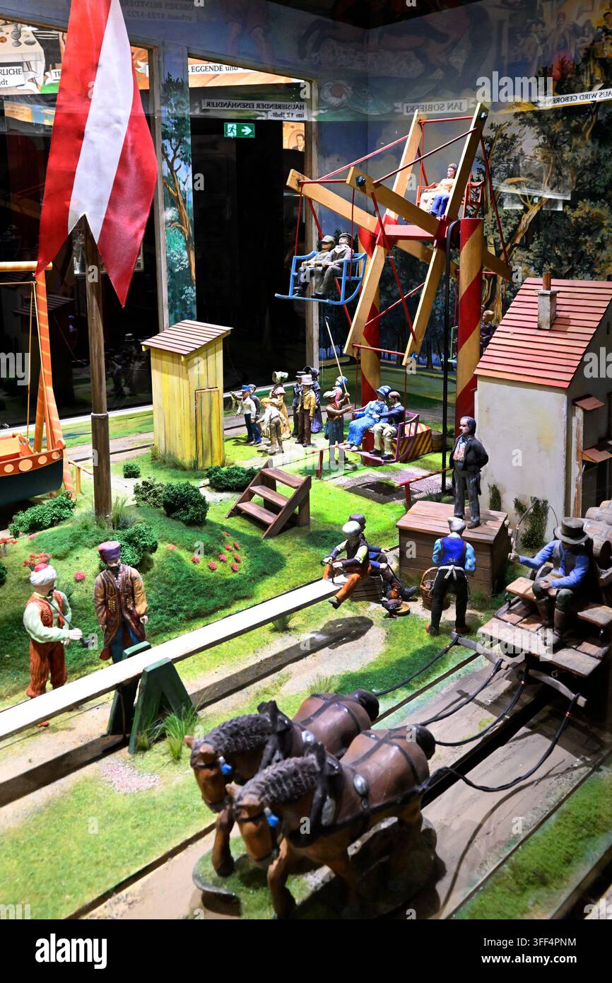 Display at Prater Wheel Vienna Austria Stock Photo