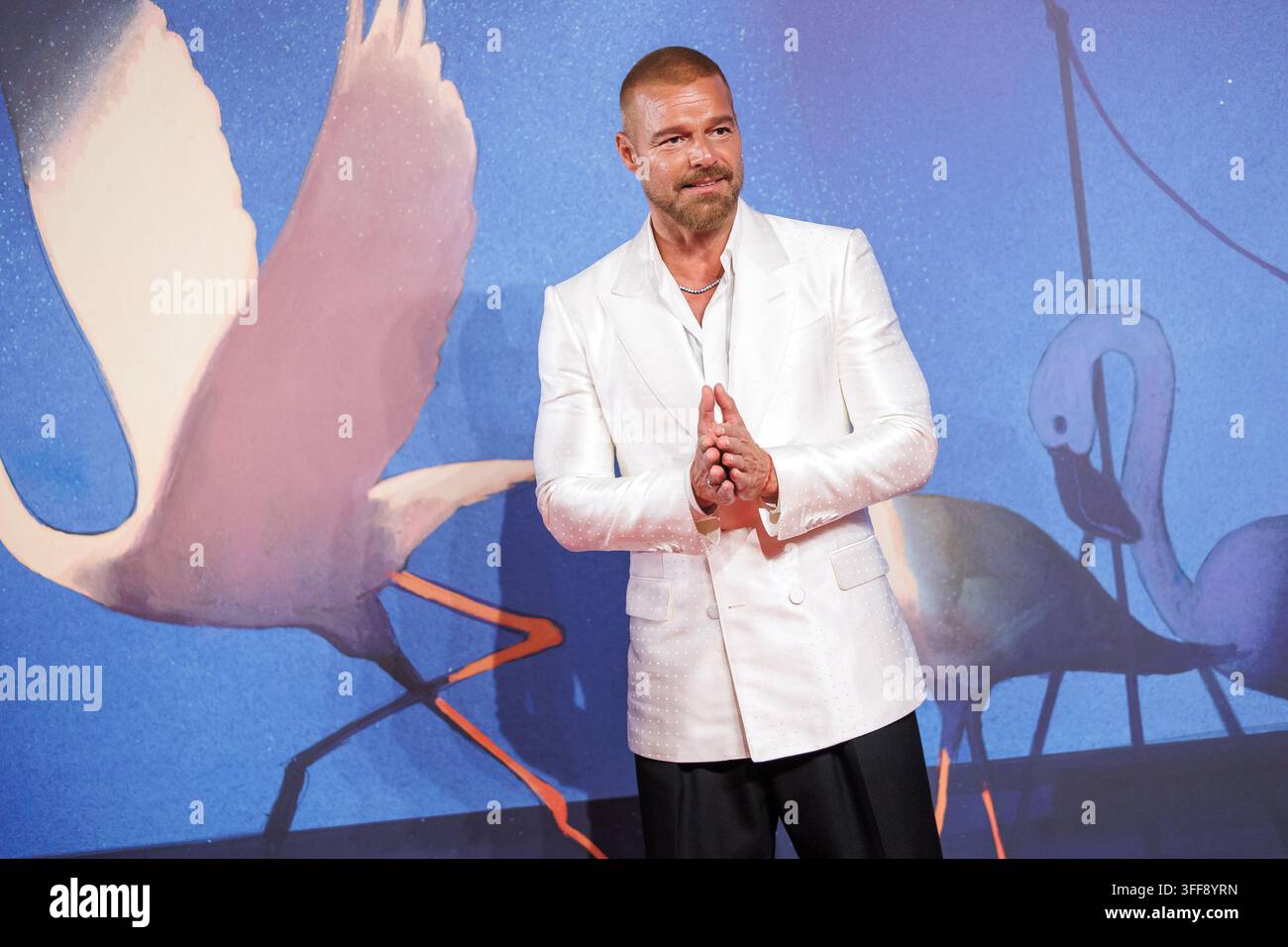 Eric Ricky Singer Puerto Rican actor and singer Ricky Martin attends the red carpet of ...