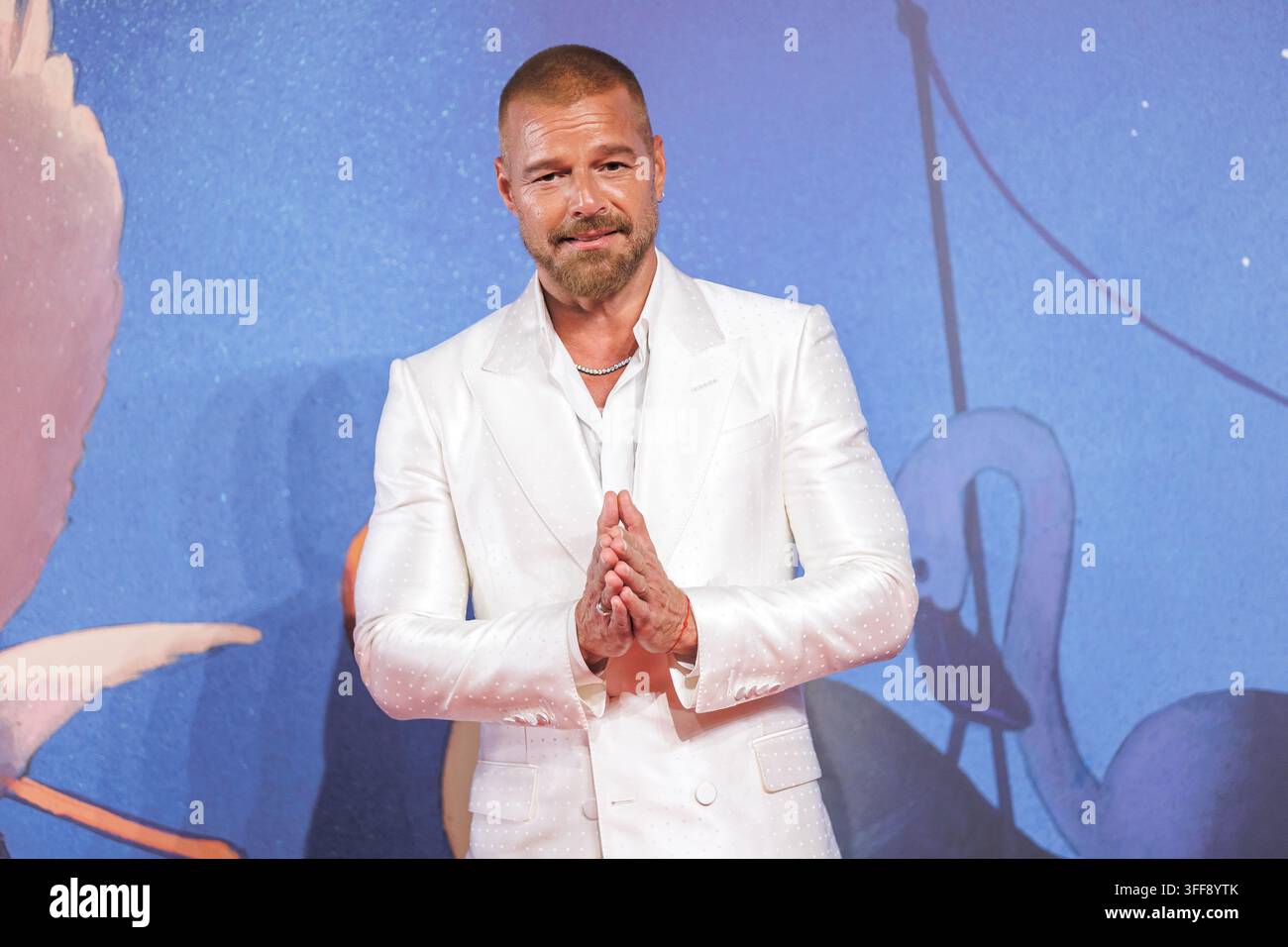 Eric Ricky Singer Puerto Rican actor and singer Ricky Martin attends the red carpet of ...